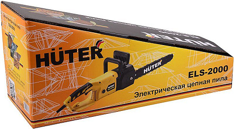 Пила электрическая цепная HUTER ELS-2000, 2000 Вт, шина 40 см купить в СОМ