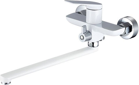 Смеситель для ванны Osgard Solen White A59223, латунь, белый купить в СОМ