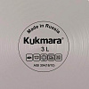 Кастрюля Safia 3л нержавеющая сталь, метеллическая крышка KUKMARA купить в СОМ