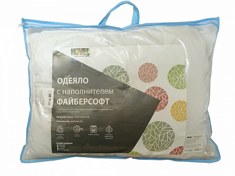 Одеяло Novel simpl 172х205см 100г облегченное белое купить в СОМ