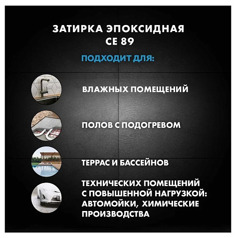 Затирка эпоксидная ЦЕРЕЗИТ, СЕ89 персик №828, 2.5кг купить в СОМ