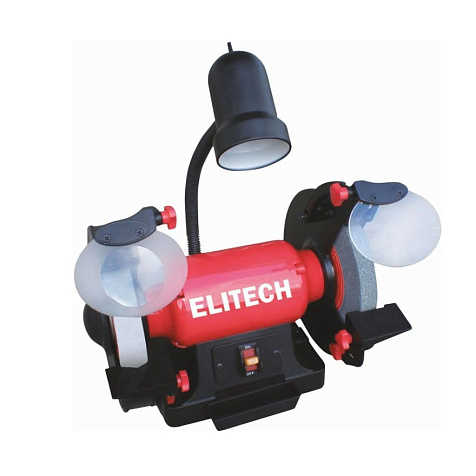 Станок точильный Elitech СТ3015С, 300Вт, 150мм, лампа купить в СОМ