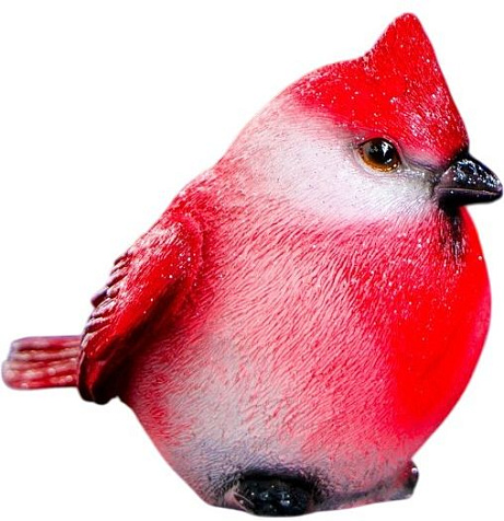 Фигура садовая Зимородок красный 6х9х9см купить в СОМ