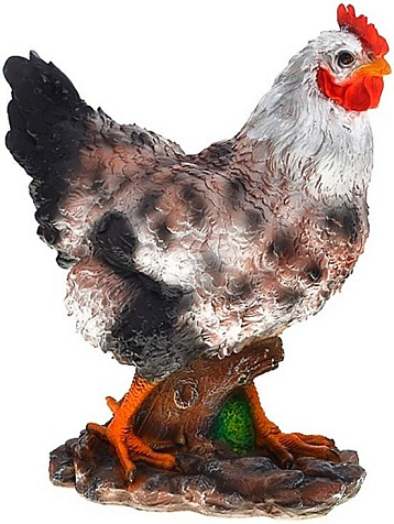 Фигура садовая Курица Пеструшка 35см 123242/F038 купить в СОМ